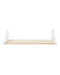 Seinähyllykokonaisuus 80 cm leveä, luonnonväri